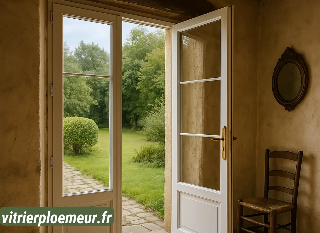 Installation de fenêtre en PVC Ploemeur