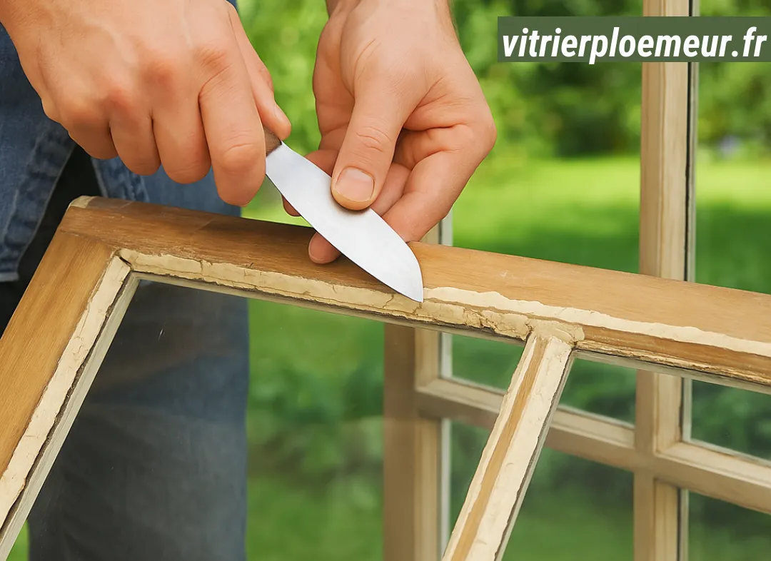 Remplacement de simple vitrage Ploemeur